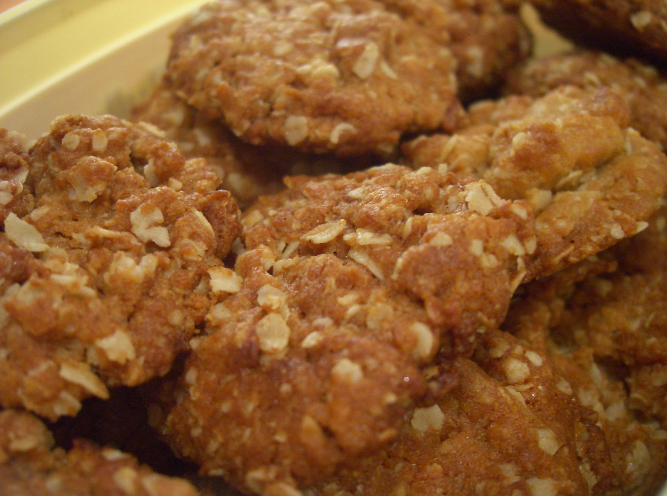 Chewy ANZAC Biscuits