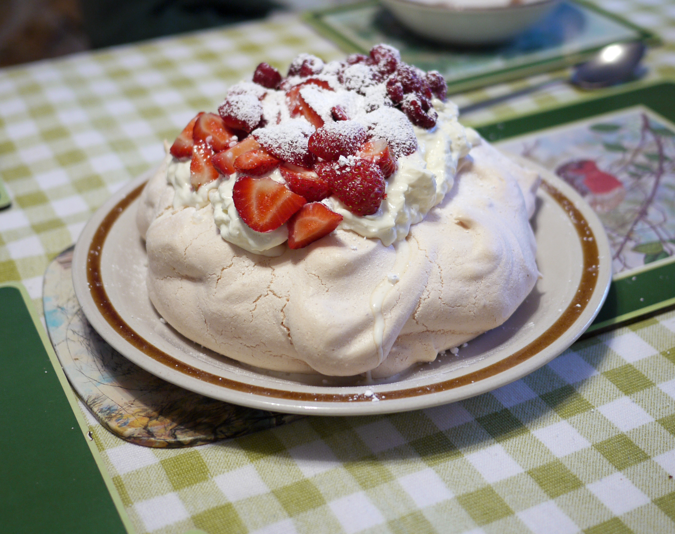 Passionfruit Pavlova